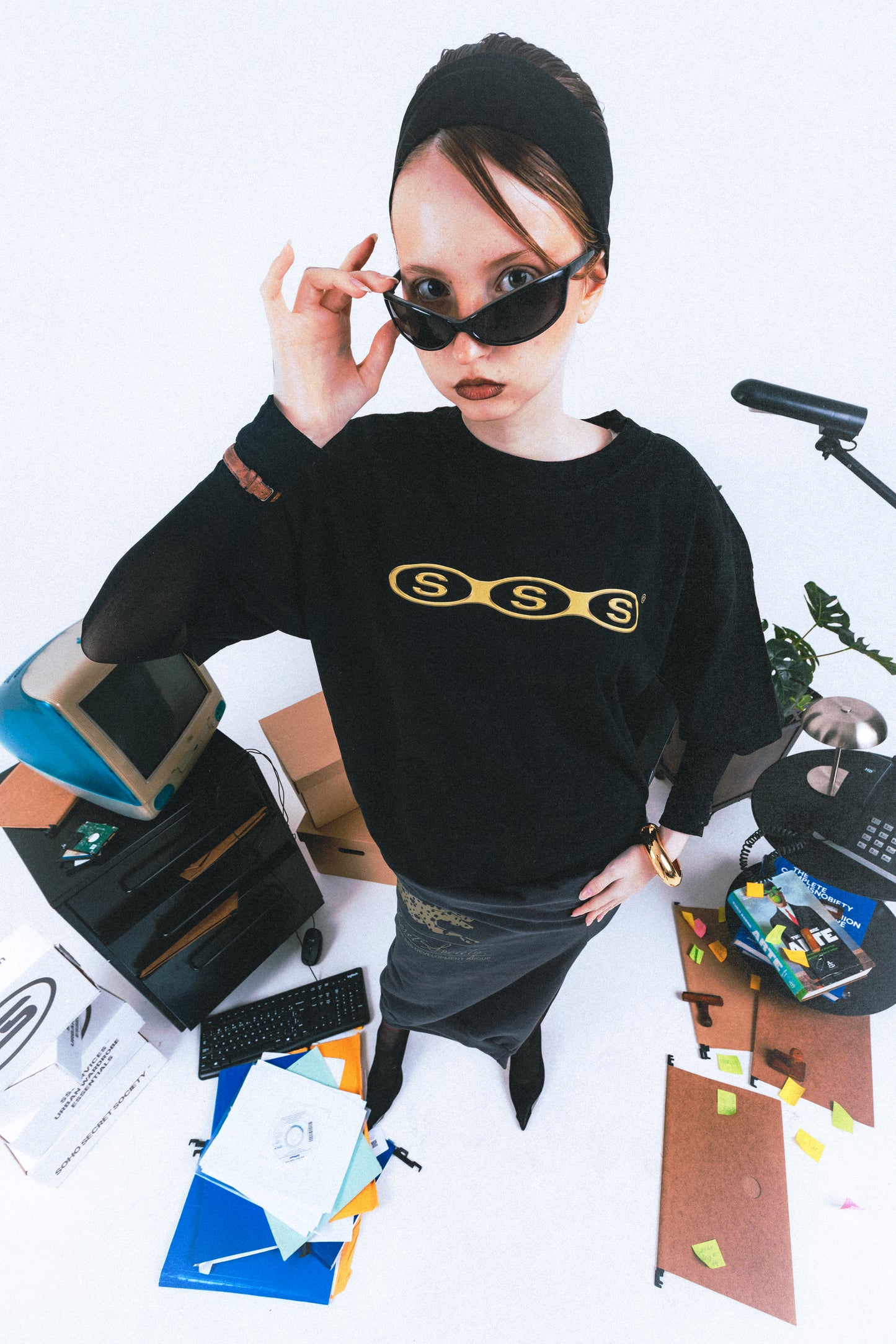 Camiseta Heavy Oversized 'SSS Gold'