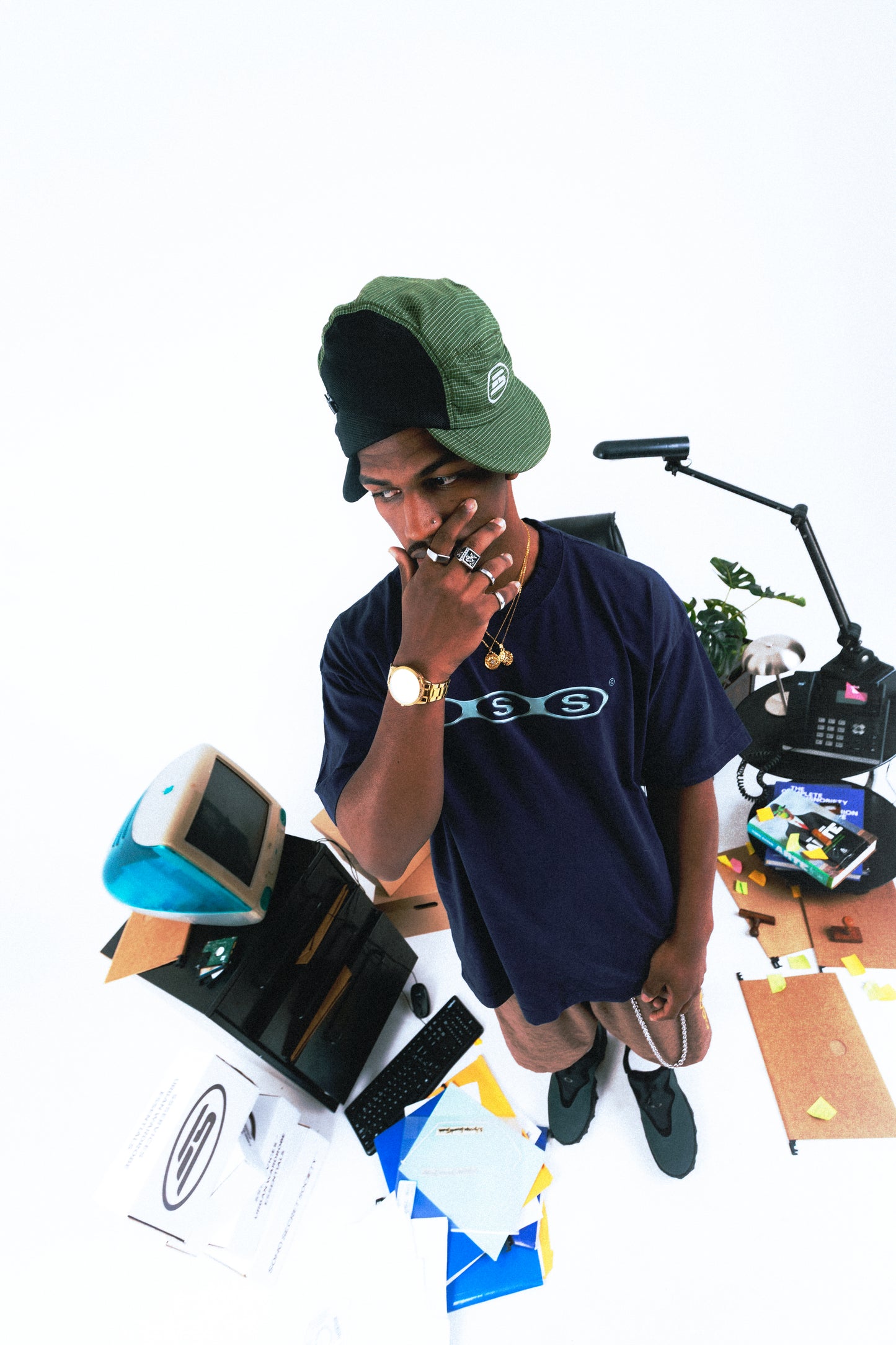 Boné 5-panel Tech Runner '3S Icon' Verde