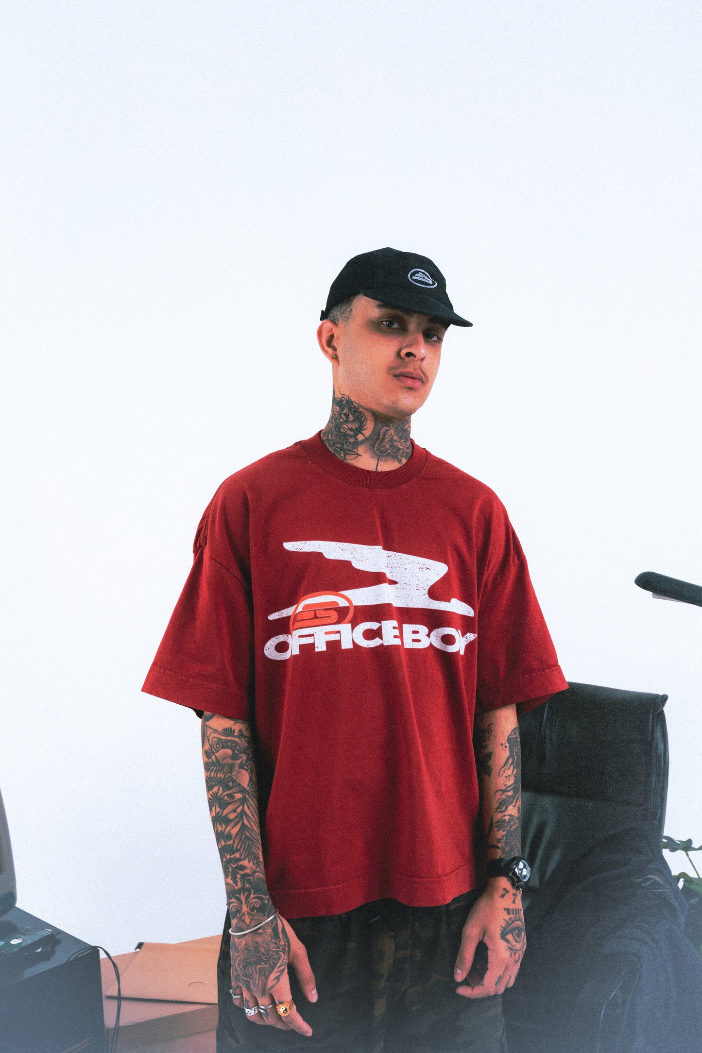 Camiseta Heavy Boxy 'Office Boy'