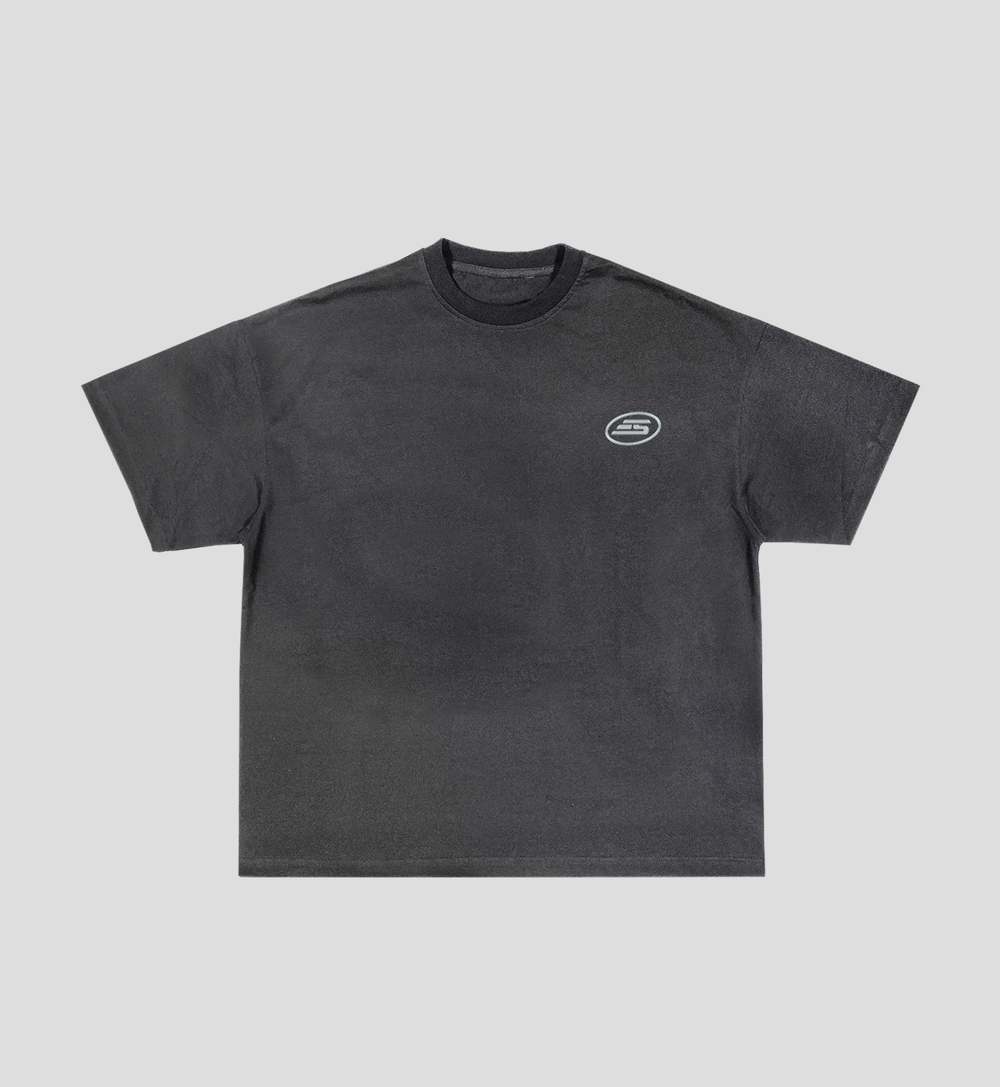 Camiseta Heavy Oversized 'Software' Grafite