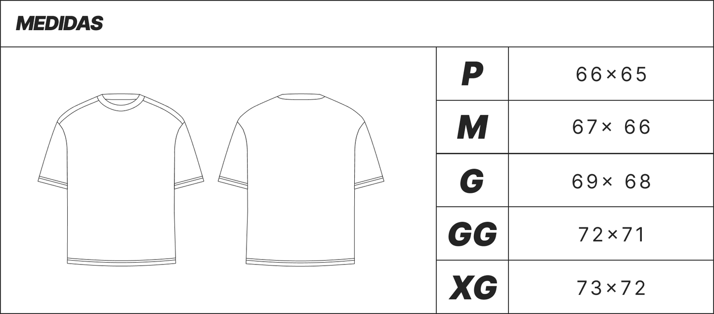 Camisa boxy "A Walk in the Park" Off-white