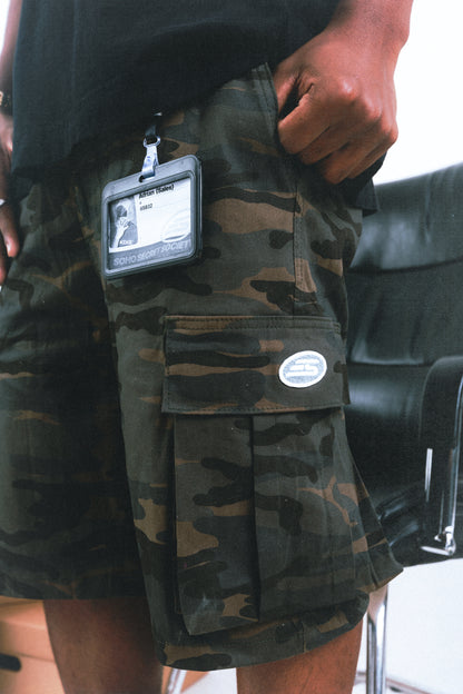 Bermuda Cargo 'Woodland Camo'