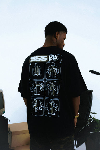 Camiseta Heavy Oversized 'Instruction'