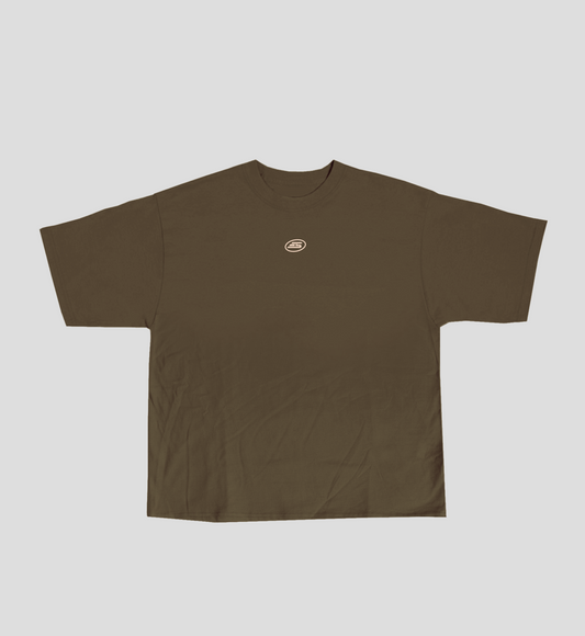 Camiseta Regular Basic Marrom