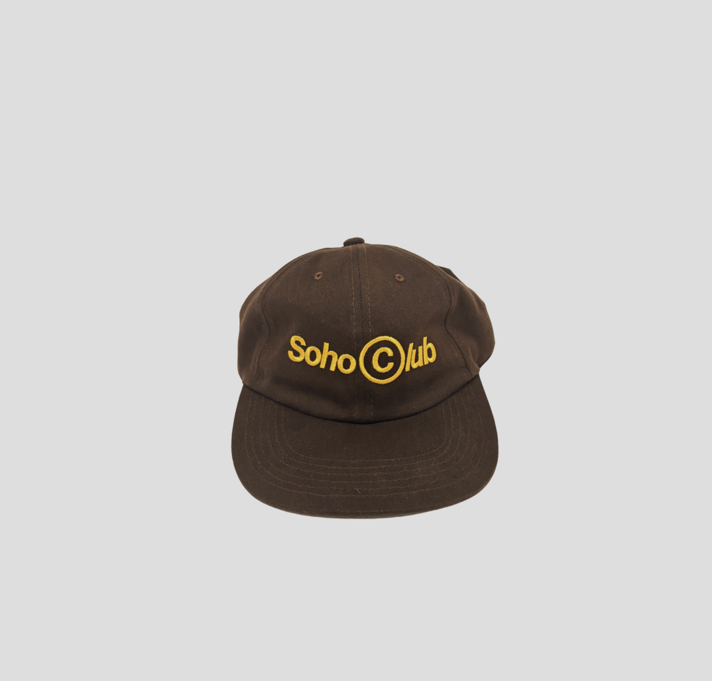 Boné 6-panel "Trademark" Marrom