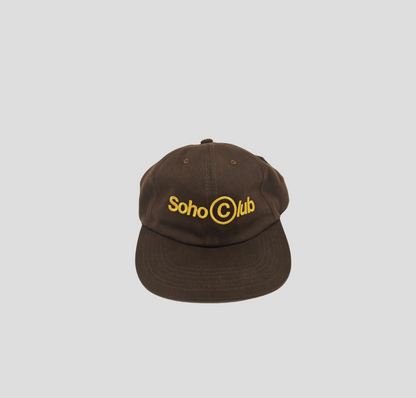 Boné 6-panel "Trademark" Marrom