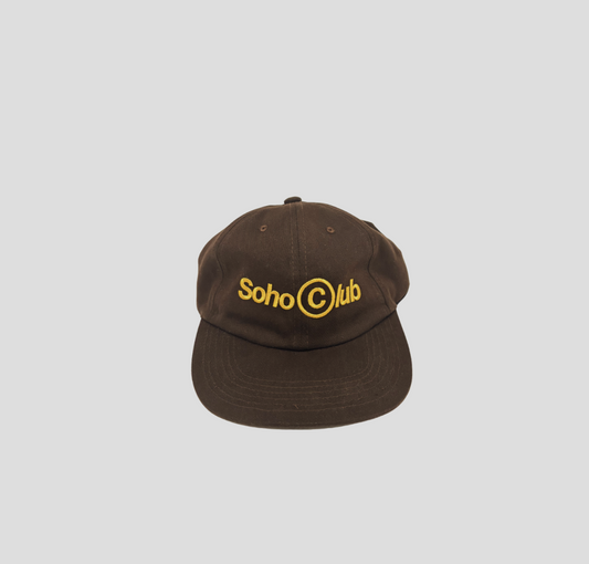 Boné 6-panel "Trademark" Marrom