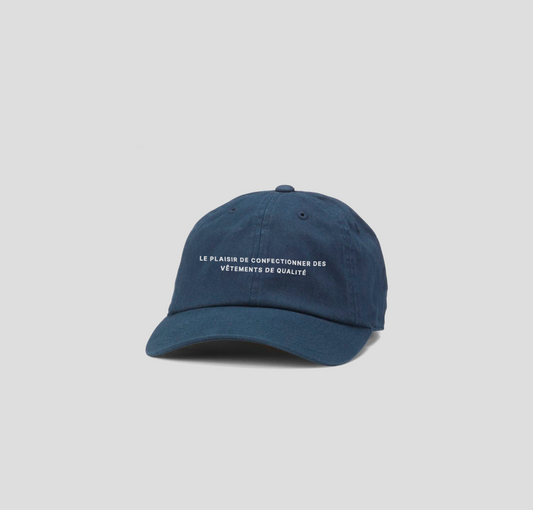 Boné Dad Hat "Slogan" Azul Marinho