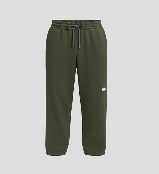 Calça Moletom Oversized '3S Icon' Verde