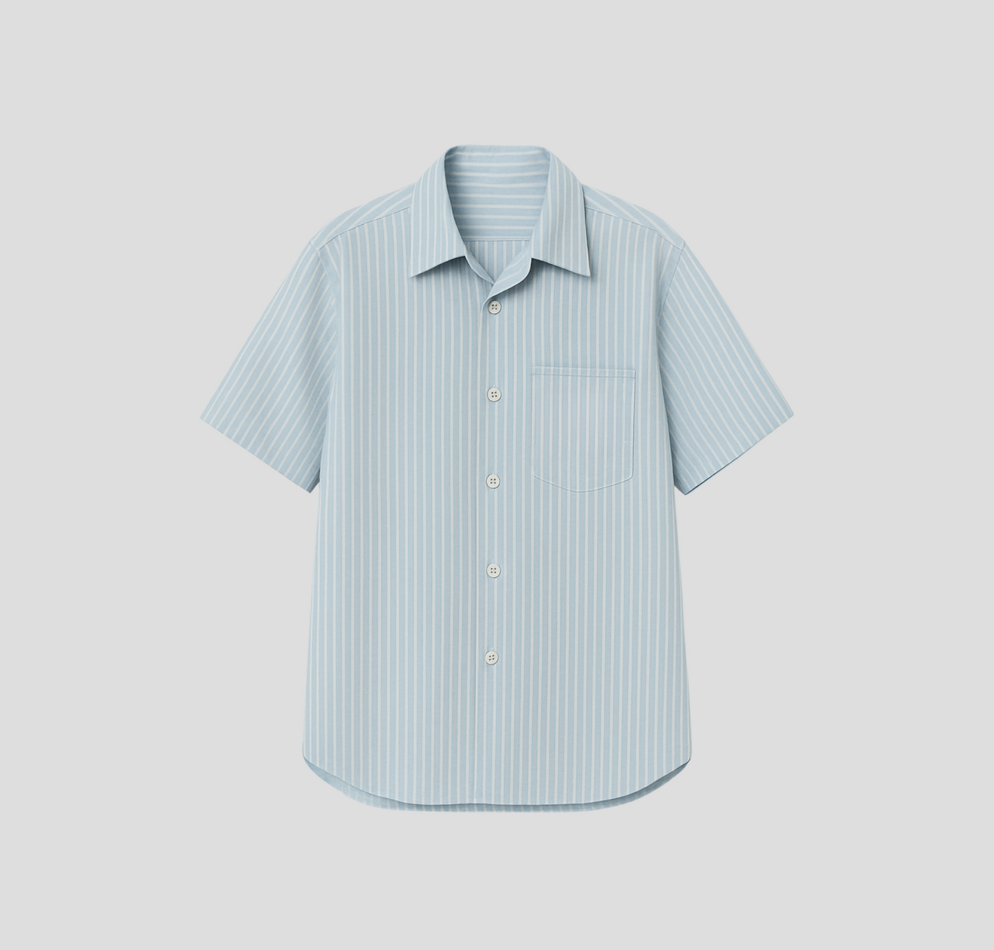 Camisa de botão listrada "SSS"