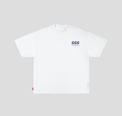 Camisa boxy "A Walk in the Park" Off-white