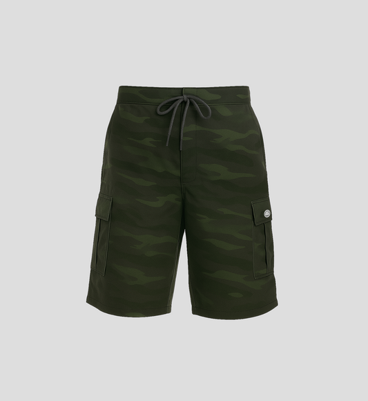 Bermuda Cargo 'Woodland Camo'